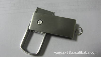 深圳市精工電子 專業生產五金U盤外殼，鋅合金拉絲槍色打造，免費激光打樣助力產品升級